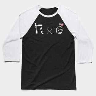 Pi Thumb DIY Craftsman Tool Baseball T-Shirt